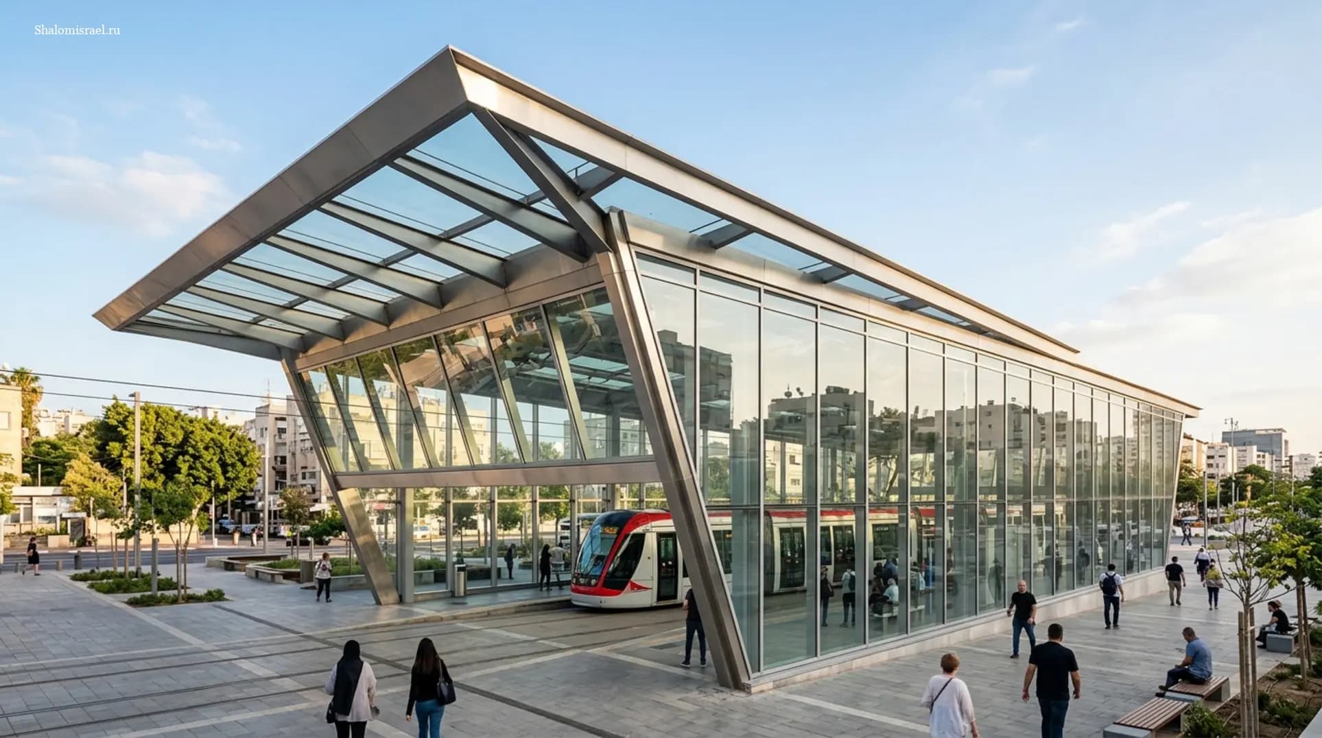 Метротрамвай Тель-Авива: линии, станции и способы оплаты