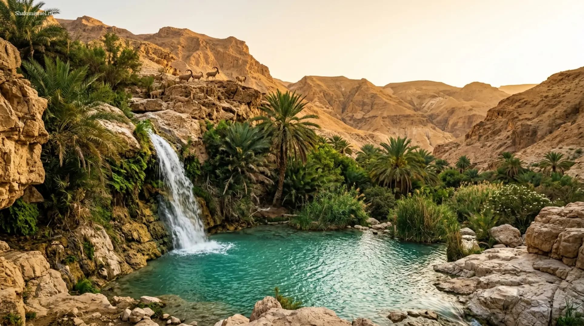 Оазис Эйн-Геди: водопады Давида и прогулки у Мертвого моря