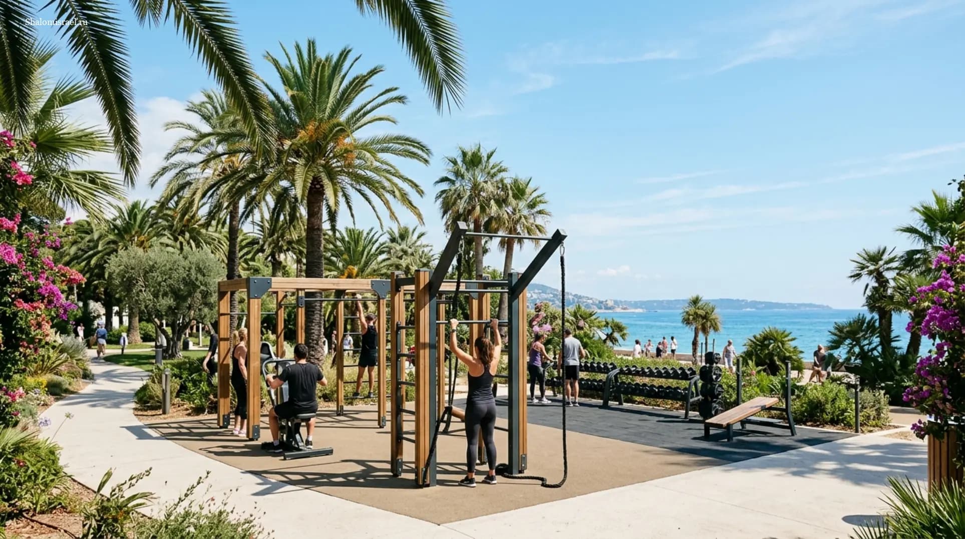 Спорт в Израиле: фитнес-клубы, бассейны и уличные тренажеры