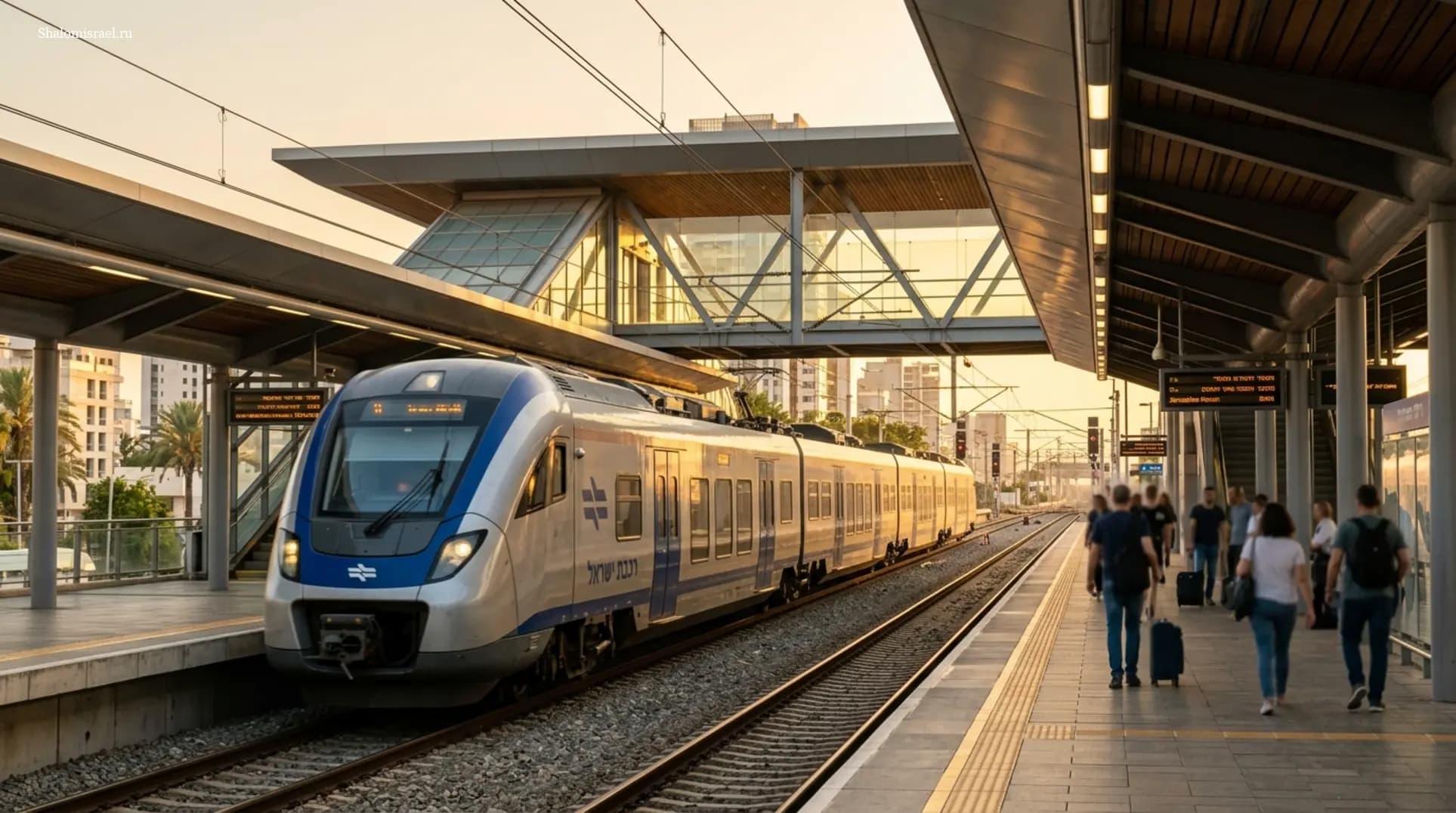Железные дороги Израиля: маршруты, билеты и комфорт поездов
